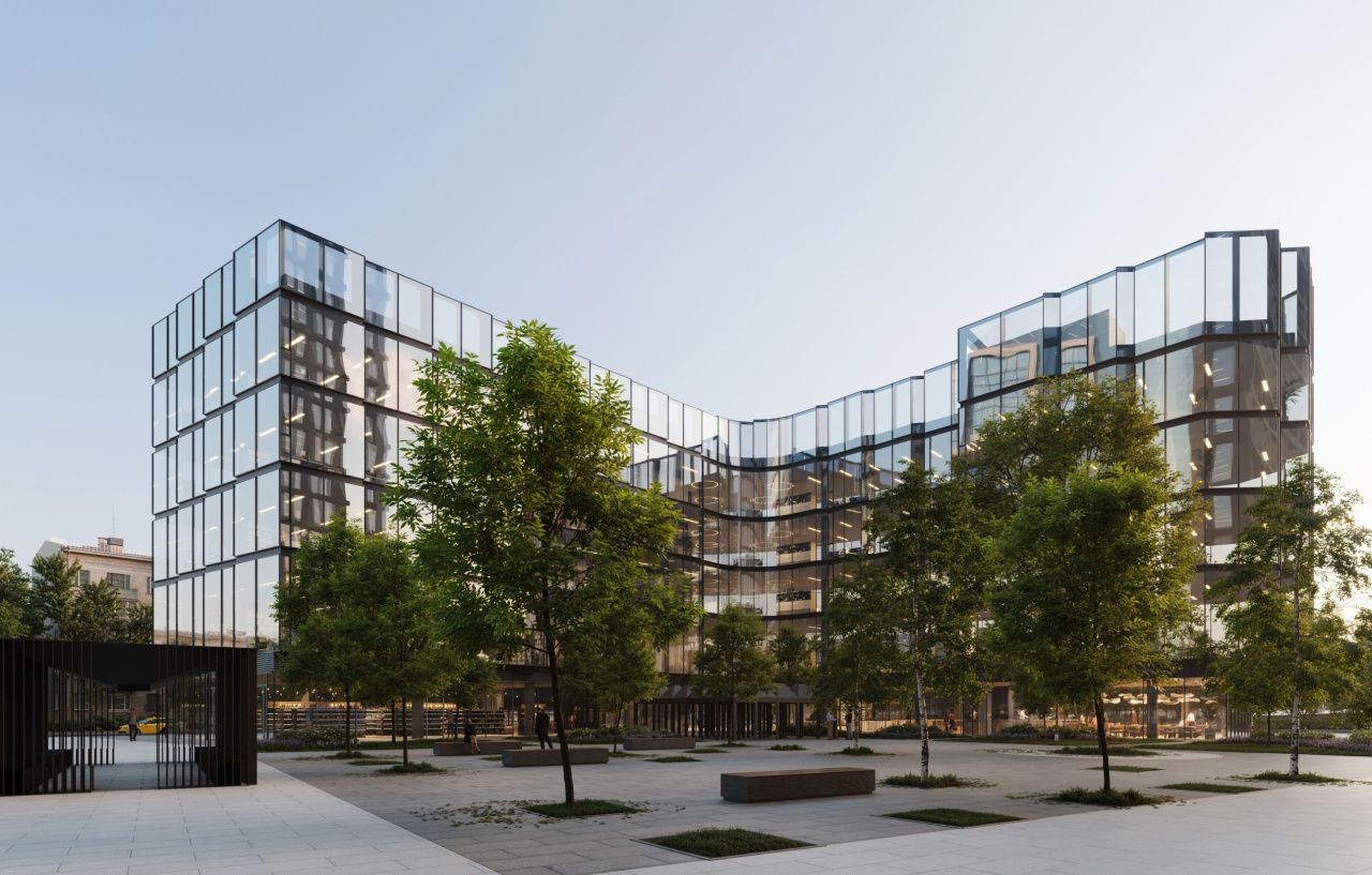 фасад дома, здание по адресу г Москва, ул Нижняя Масловка, д 3